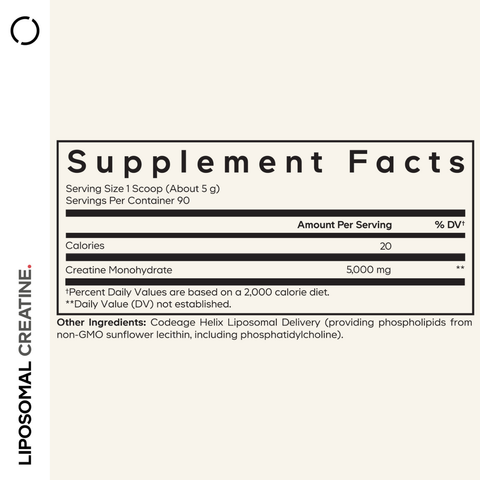 Liposomal Creatine Powder