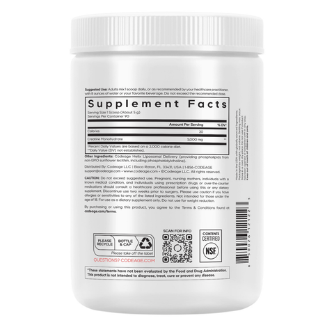 Liposomal Creatine Powder