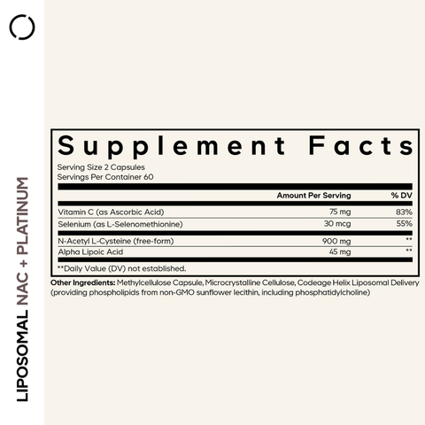 Liposomal NAC+ Platinum | Codeage