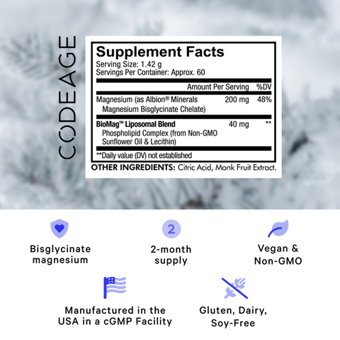Liposomal Magnesium Glycinate Powder