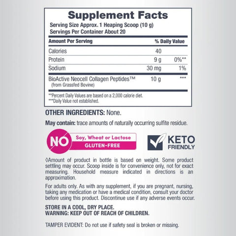 Grassfed Collagen Peptides | NeoCell