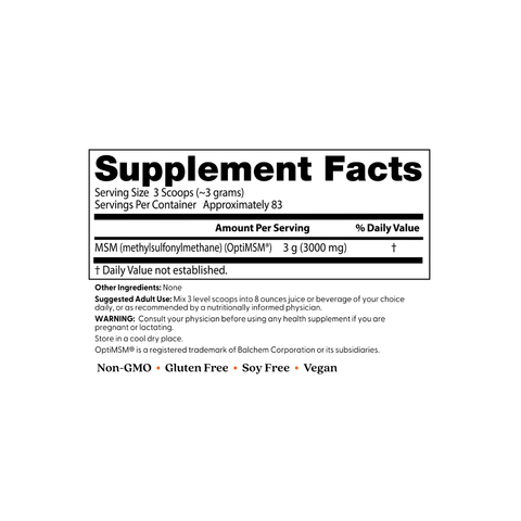 MSM Powder | Doctors Best