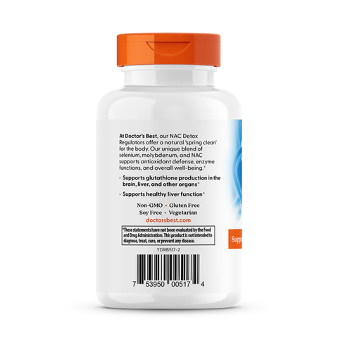 NAC Detox Regulators | Doctors Best