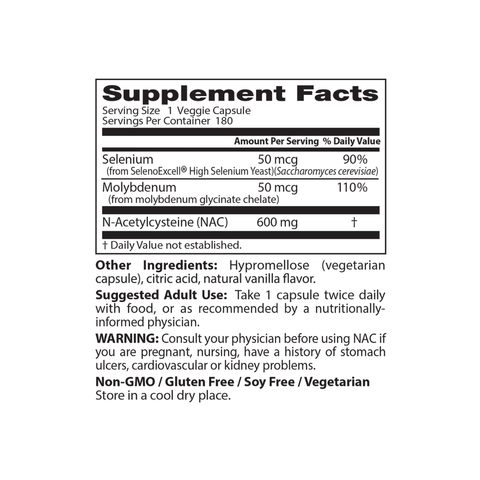 NAC Detox Regulators | Doctors Best