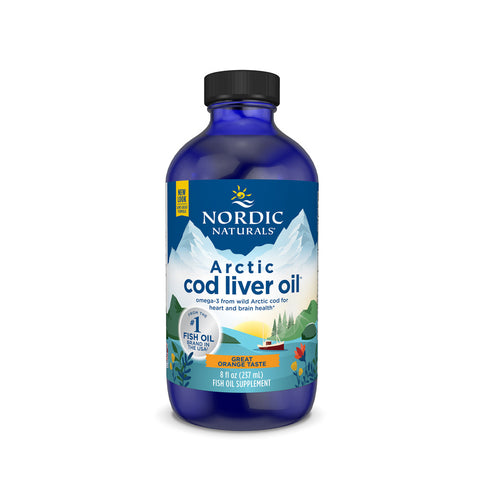 Arctic Cod Liver Oil Liquid Liquid 237 mL Orange | Nordic Naturals