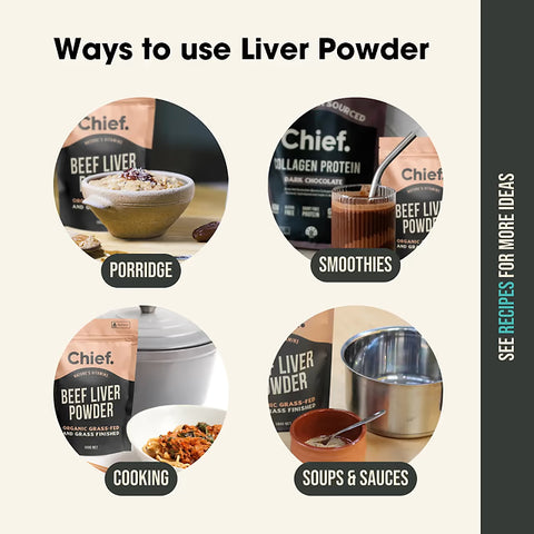 Organic Beef Liver Powder | Chief Nutrition