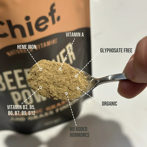 Organic Beef Liver Powder | Chief Nutrition