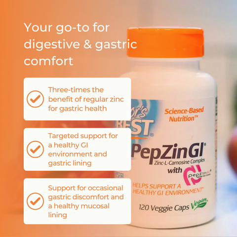 PepZin GI® Zinc-L-Carnosine Complex | Doctors Best