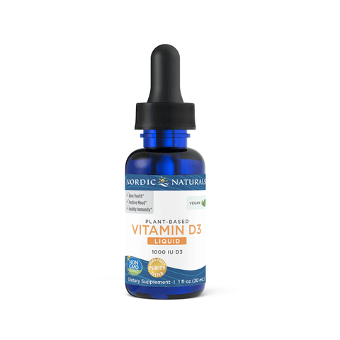 Plant-Based Vitamin D3 Liquid 30 mL Liquid Apple | Nordic Naturals