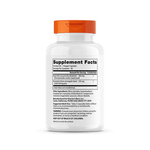 Quercetin Bromelain | Doctors Best