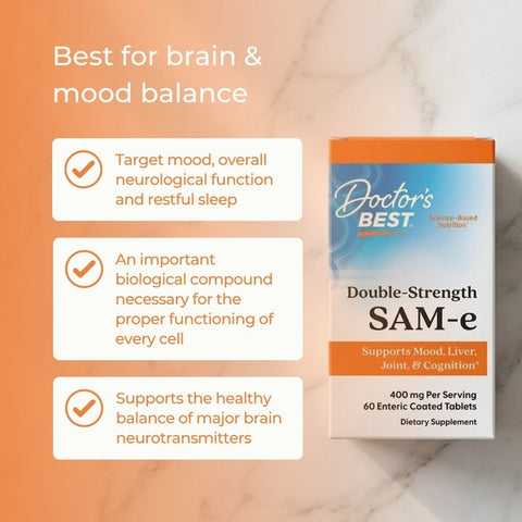SAM-e 400 mg (Double Strength)