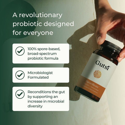 SporeBiotic™ Probiotic + Antioxidant | Gutsi