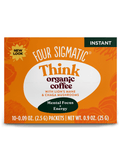 Think Organic Coffee (Instant) 10 sachets Powder Medium + Smooth | Four Sigmatic