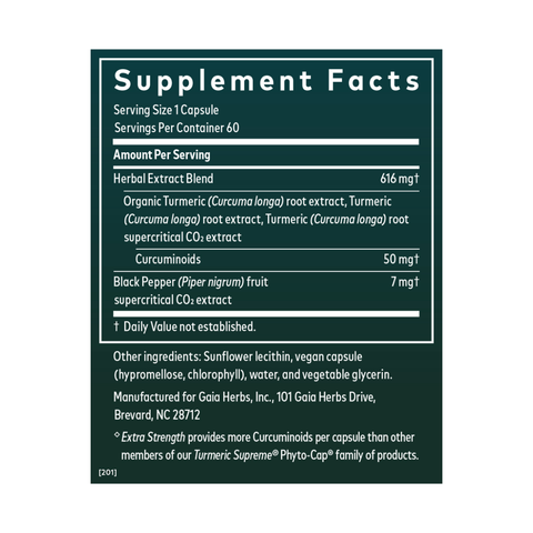 Turmeric Supreme® Extra Strength | Gaia Herbs