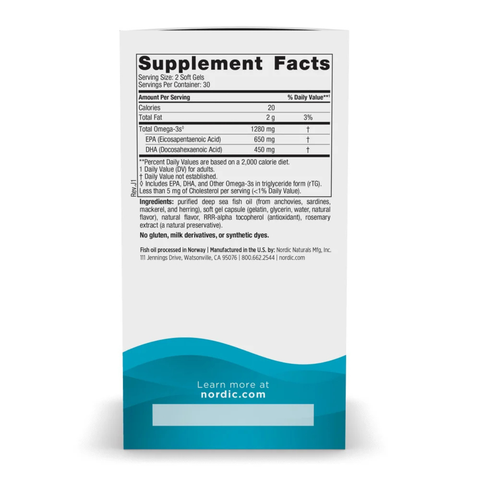 Ultimate Omega Softgels | Nordic Naturals