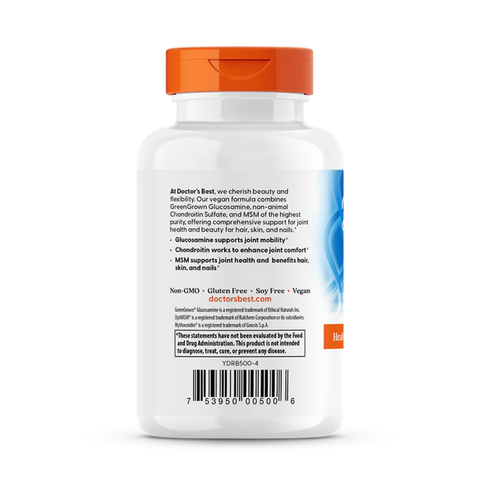 Vegan Glucosamine Chondroitin MSM | Doctors Best