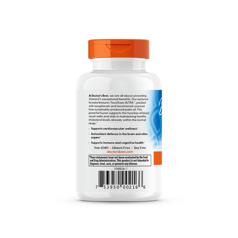 Vitamin E Tocotrienols 50mg 60s | Doctors Best