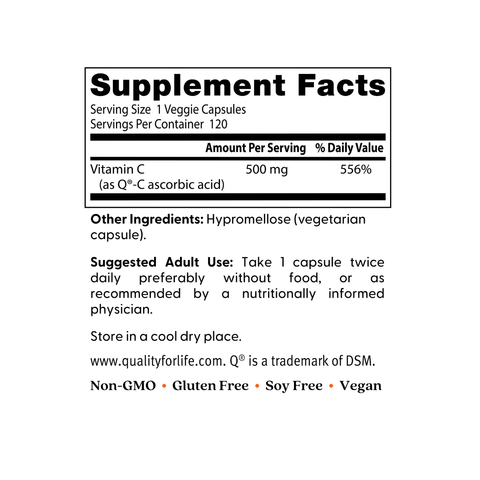 Vitamin C with Q®-C | Doctors Best