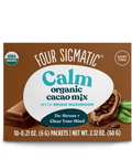 Calm Organic Cacao Mix 10 sachets Powder Chocolate + Cinnamon | Four Sigmatic