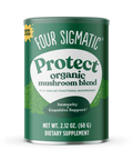 Protect Organic Mushroom Blend 60 g Powder Smooth + Earthy | Four Sigmatic