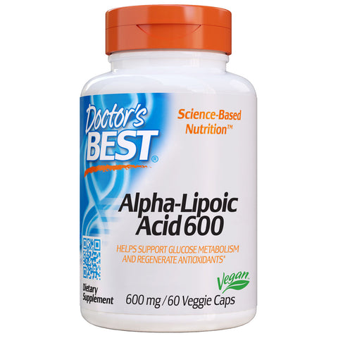 Alpha-Lipoic Acid 600 60s Capsules | Doctors Best