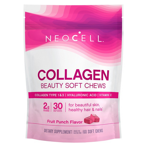 Collagen Beauty Soft Chews 60s Chews Fruit Punch | NeoCell