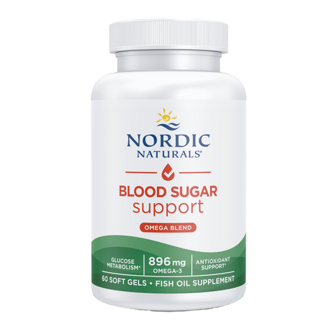 Blood Sugar Support Omega Blend 60s Softgels Unflavoured | Nordic Naturals
