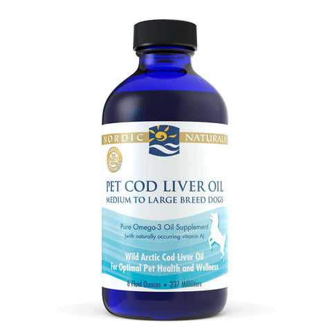 Pet Cod Liver Oil 237 mL Liquid Unflavoured | Nordic Naturals