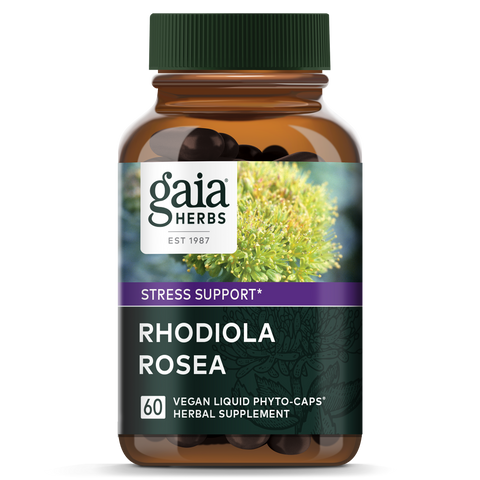 Rhodiola Rosea 60s Capsules | Gaia Herbs