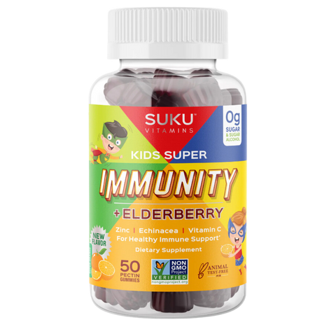 Kids Super Immunity 50s Gummies Orange | SUKU Vitamins