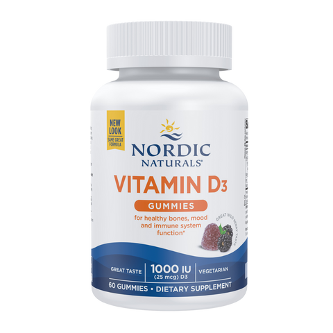 Vitamin D3 Gummies 60s Gummies Wild Berry | Nordic Naturals