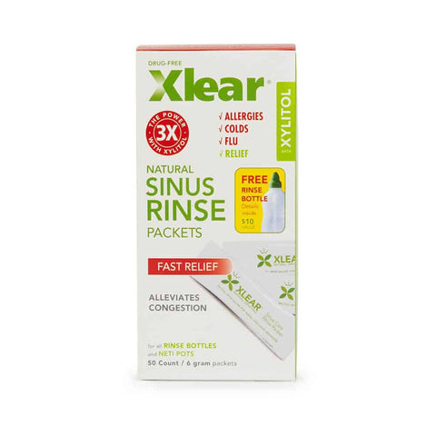 Sinus Care Rinse Bottle with Solution | Xlear