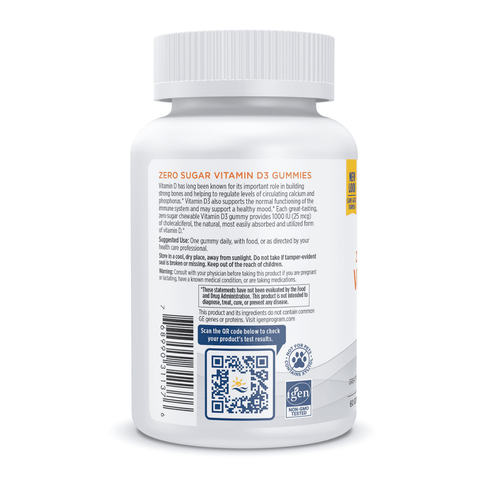 Zero Sugar Vitamin D3 Gummies | Nordic Naturals