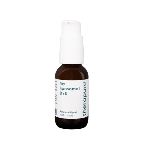 my liposomal D + K 50 mL Liposomal Lemon | Therapure